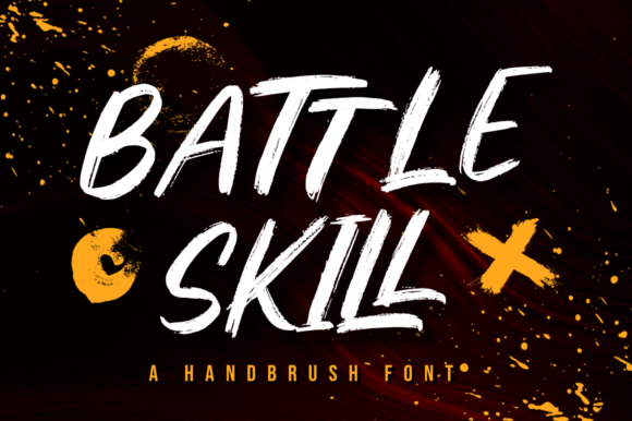 Battle Skill: A Modern Brush Font for Versatile Branding and Design