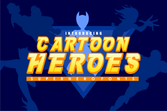 Cartoon Heroes: A Bold Font for Standout Designs