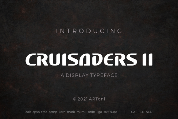 Cruisader II: Bold Typography for Standout Branding