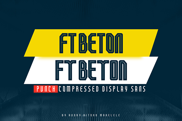 FT Beton: The Modern Display Font That Elevates Every Design