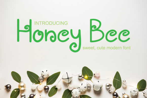 Honey Bee: The Whimsical Display Font That Brings Life to Your Brand