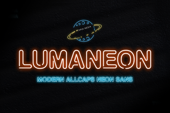 Lumaneon: The Bold Display Font That Elevates Every Creative Project