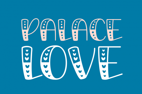 Palace Love: The Perfect Display Font for Creative Projects