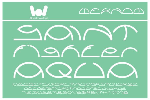 Saint Fighter Aqua: The Quirky Display Font That Elevates Any Design