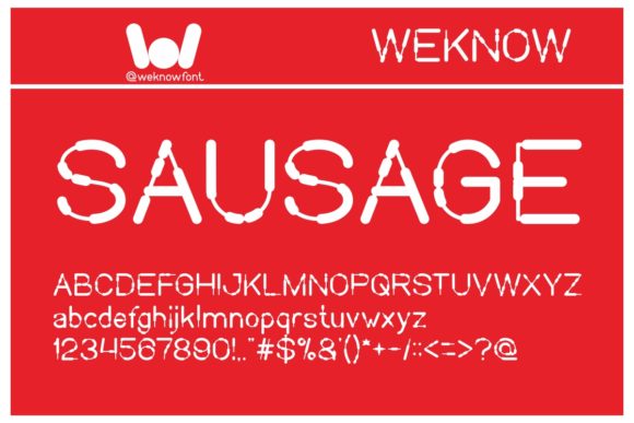Sausage: The Authentic Display Font for Strategic Brand Identity