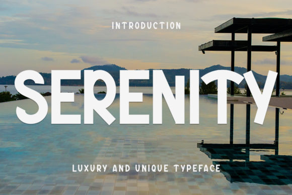 Serenity: Integrating a Luxurious Light Display Font into Professional Workflows