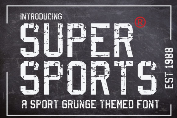 Supersports: The Quirky Display Font That Brings Energy to Your Projects