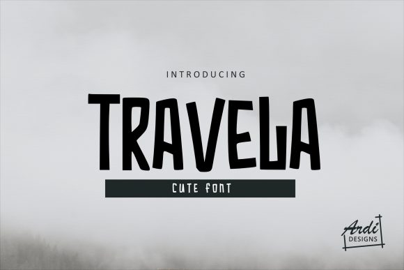 Travela: Bringing Joy and Personality to Your Design Projects with a Genuine Display Font