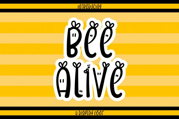 Unlocking the Charm of Bee Alive: A Guide to Using This Delicate Display Font