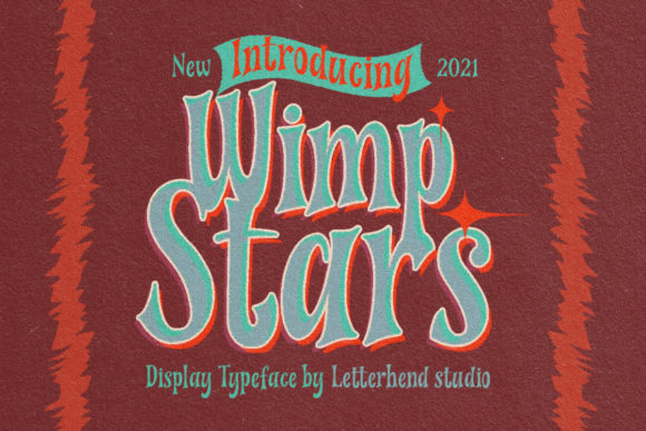 Wimp Stars: Retro Typography for Bold Branding
